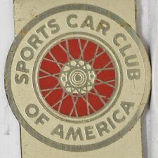 Vintage 1970 SCC Sport Car Club America Schlitz Cup Series Auto Race Plaque picture