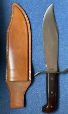 1964-1967 Western Cutlery USA W49 Bowie Fighting Knife Sheath Boulder Colo. Vtg. picture