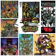 Teenage Mutant Ninja Turtles 40th Anniversary Set Of 7 PRESALE 7/10 TMNT 2024 picture
