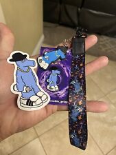 Blue Quasimoto , KeyChain Lanyard , Enamel Pin , Rubber Keychain And  Sticker picture