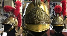 1852 French Napoleon III solid brass helmet + crest Cuirassier Napoleonic armor picture