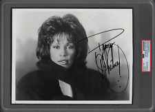 WHITNEY HOUSTON Signed Autographed 8 x 10 Photo PSA - d. 2012    Incredible picture