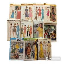 LOT OF VINTAGE 1970s Sewing Patterns 11 Patterns SIMPLICITY MCCALLS STYLE  picture