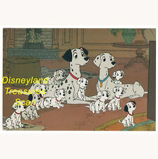 Vintage Disney 101 Dalmatians Dogs Publicity Postcard for a Lim Edition Cel 1991 picture