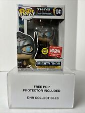Funko Pop Marvel Thor Love And Thunder #1041 Mighty Thor GITD Marvel Collector picture