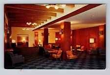 Springfield IL-Illinois, Main Lounge, Antique, Vintage Postcard picture
