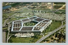 Arlington VA-Virginia, Aerial View Of The Pentagon Vintage Souvenir Postcard picture
