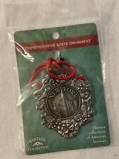 New York Ornament Empire State Building Dutch American Import Metal Medallion picture