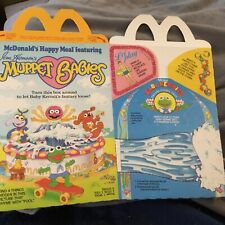 1987 McDonalds Happy Meal Box - Muppet Babies -Baby Kermits Fantasy picture