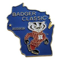 BADGER CLASSIC Hudson Wisconsin Pin picture