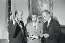 Nicholas Katzenbach sworn as Deputy Attorney General United Sta- 1962 Old Photo picture