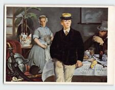 Postcard Breakfast in the Studio By E. Manet, Bavarian State Gallery, Germany picture
