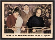 1959 Fleer The Three Stooges “You Lied You told me he couldn't ...” #9 NM/MT picture