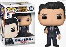 PRESIDENT RONALD REAGAN AMERICAN HISTORY FUNKO POP ICONS #49 W/ PROTECTOR CASE picture