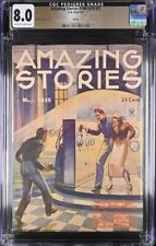AMAZING STORIES - May 1935 Pulp CGC 8.0 Yakima Pedigree picture