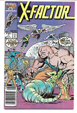 X-Factor # 7 (Aug, 1986) 1st App Skids (Marvel Comics) Newsstand (FN) picture