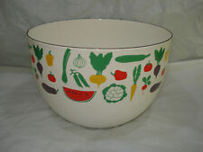 Vintage Kaj Franck Finel Arabia Enamelware Vegetable Fruit Bowl Finland Enamel picture