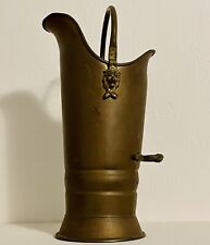 Vintage / Antique Lion Head Copper Brass Accents Bucket Pitcher Umbrella 13.5” picture