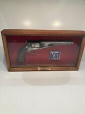 Rare Seagrams 44 U.S. Calvary Revolver 1860 VO Canadian Whiskey picture