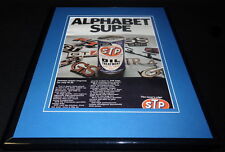 1968 STP Oil Treatment Framed 11x14 ORIGINAL Vintage Advertisement picture