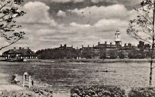 HARVARD UNIVERSITY CAMBRIDGE MASS Rare Postcard Charles River Eliot House picture