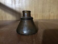 Antique Amber Ink Well c. 1840s - 1860s picture