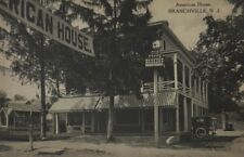 Antique Postcard 1909 Unposted American House Branchville, NJ Rare picture