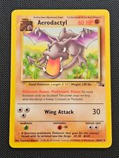 Pokemon WOTC Card - Aerodactyl - Fossil - Non-Holo Rare - 16/62 - LP #1 picture