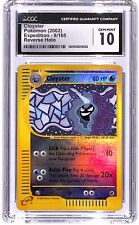 CGC 10 Gem Mint Cloyster 8/165 Reverse Holo Pokemon Expedition 2002 picture