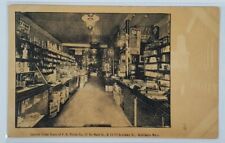 MA Interior Store F H Perry Co Main St Attleboro Mass 1910 Postcard M7 picture