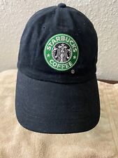 Vintage Starbucks Strapback  Employee Hat Embroidered Logo Adjustable picture