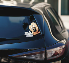 Mickey Mouse Window Peeker Vinyl Sticker Decal Disney Car Cute Mickey Mouse picture
