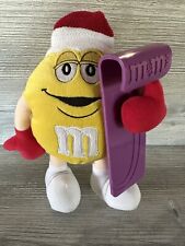 M M Candy Plush with Purple Sled/Toboggan Christmas Holiday Decor M&M Plush picture