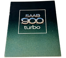 Original 1979 Saab 900 Turbo Sales Dealer Brochure Advertising 20 Color Pages picture