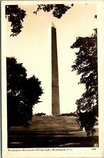 RPPC Washington Monument Washington DC ~ Mainzer Publ ~ real photo picture