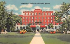 Springfield MO Missouri The Kentwood Arms Hotel Postcard 5526 picture