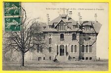 cpa 78 St LIGHT in YVELINES CHÂLET NORMAND by PINCOURT animated hunting lodge picture