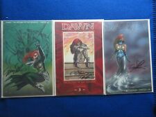 LINSNER  DAWN THE RETURN OF THE GODDESS LIMITED EDITIONS #2, 3, 4 SIGNED W/COA's picture