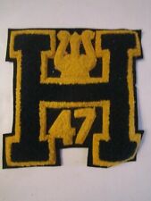LOT OF (5) 1940'S HIGH SCHOOL LETTERMAN'S LETTERS  - BN-5 picture