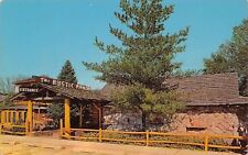 Gurnee Illinois~Rustic Manor Restaurant and Cocktail Lounge~1950s Postcard picture