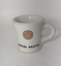 Vintage ROYAL CASTLE  Restaurant JACKSON CHINA Crown Logo Coffee Mug Cup picture