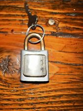 Small Vintage Walsco Lock Co. Padlock with key Milford CT Works picture