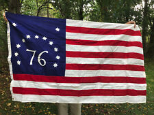 Vintage American Flag 1976 BULLDOG Bunting Dettras 3'x5' USA Flag NOS picture