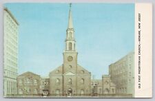 Old First Presbyterian Church Newark New Jersey Vintage Chrome Postcard picture