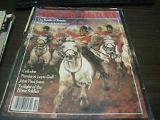 MILITARY HISTORY Magazine - October 1985 picture
