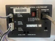 Working ROWE AMI 2 CHANNEL VOLUME CONTROL  2 CH  PREAMP 40933101 picture