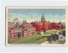 Postcard Johns Hopkins Hospital North Broadway Baltimore Maryland USA picture