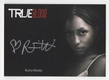 Rutina Wesley as Tara Thornton 2013 TRUE BLOOD Archives Autograph Card Silver picture