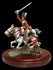 Chas C Stadden painted pewter figures Scotland Forever Waterloo -retired vintage picture