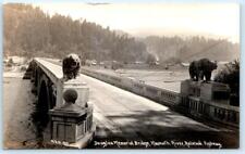RPPC KLAMATH RIVER, CA ~ Redwood Highway DOUGLAS MEMORIAL BRIDGE Patterson #92D picture